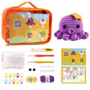 Best sale crochet for knitting kit crochet kit with yarn accessories with bag crochet kit