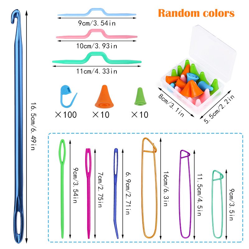 MGZ-115 Wholesale Crochet Hook Needle Crochet Hook Set Knitting Needles Knitting Needle Set