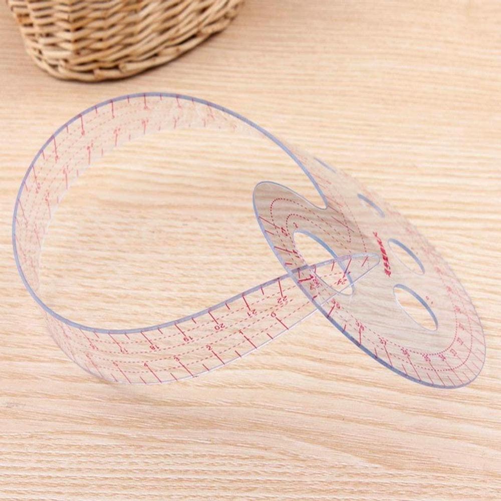 MCZ-109 Multi-functional 13pcs Sewing French Curve Ruler Kit Plastic Tailor Sewing Drawing Ruler Set