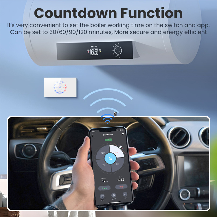 Avatto  CE RoHS 20A Remote Control Air Conditioner Water Heater Switch Tuya eWelink App Wireless Timer WiFi Smart Boiler Switch