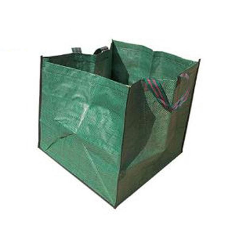 leaf garden waste storage container bag portable round holder organic waste kitchen garden yard compost bag