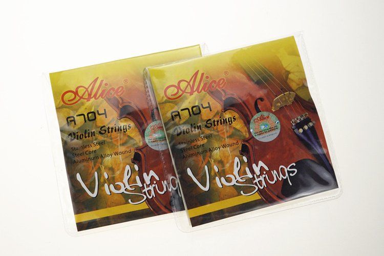 Alice A704 violin string 4/4 set string steel core stainless Aluminum Alloy Winding