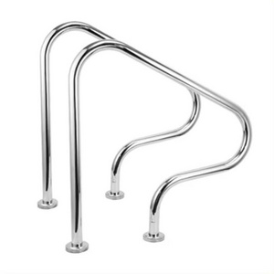 Practical Swimming pool Handrail Stainless Steel removable swimming pool handrails for pool