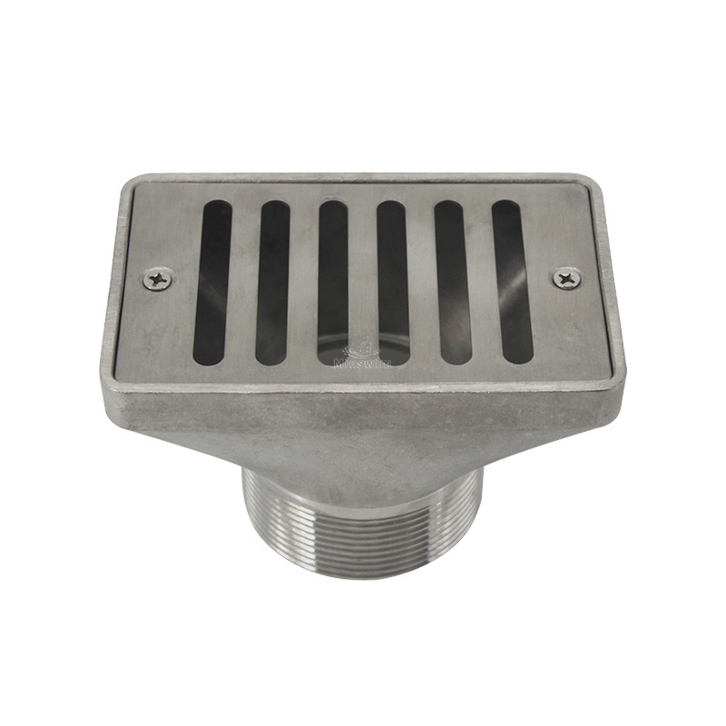 Hot Sale Stainless Steel Drain Gutter Cover Durable Drain Water Gutter for Concrete Pool Practical Swimming Pool Overflow Gutter