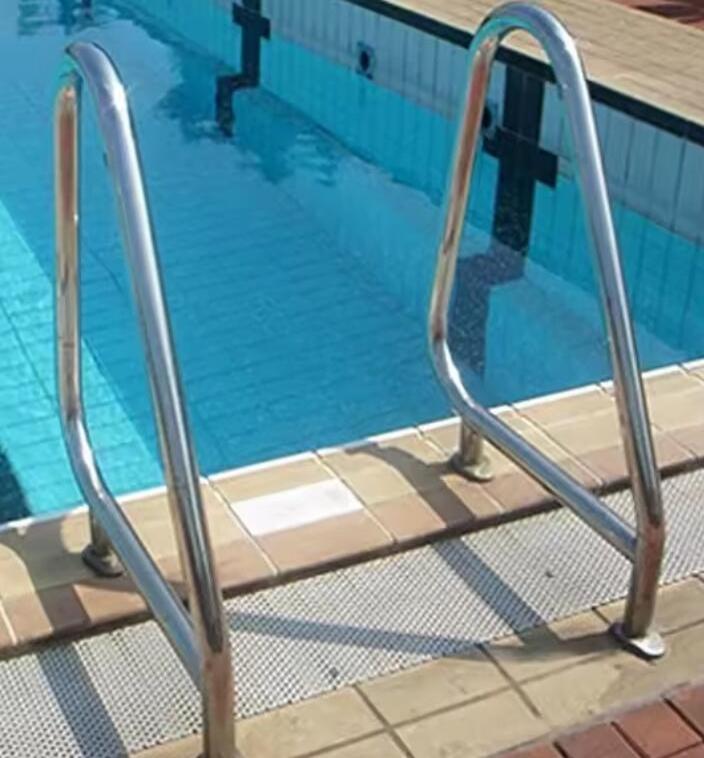 Easy Installation Pool Handrail Above Ground Steel Wall Pool Handrail Stainless Steel Handrail for Swimming pool