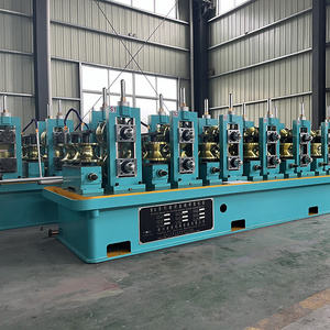 Custom Pipe Making Machine Round MS Steel Carbon ERW Steel Tube Mill Line for Sale