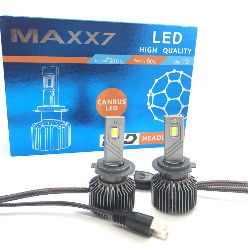 H7 H4 Led Headlights 18000LM 130W Double Copper Tube Lights For Car H1 H3 H11 Led lights Bulb Outside Driver Canbus