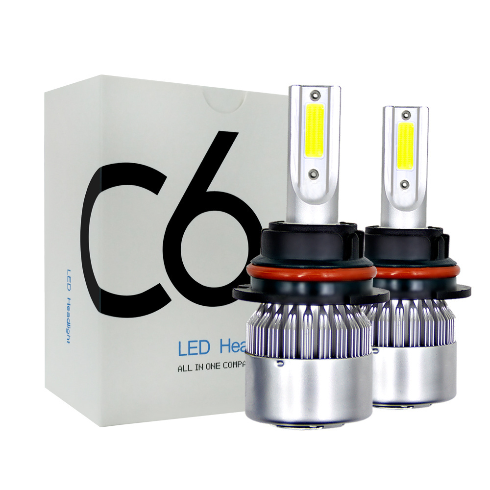 Auto Led Bulbs 90000Lm High Power C6 Car Led Light H1 h3 h4 h11 9005  Led Headlight