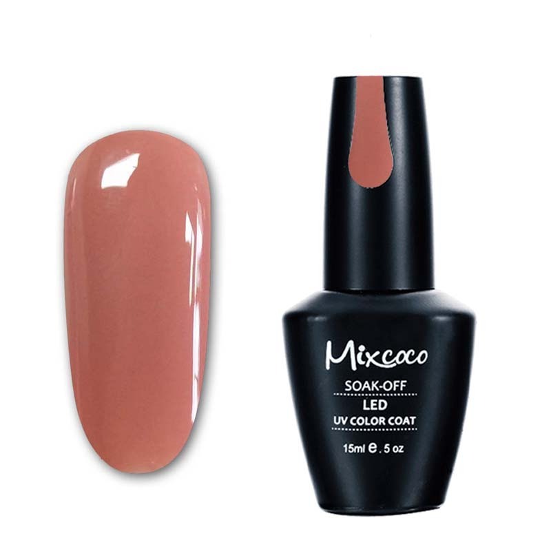 Mixcoco Customized OEM Brand Colorful Gel Polish 15Ml Volume Esmalte Gel Nail Polish Nails Polish Colour UV Gel