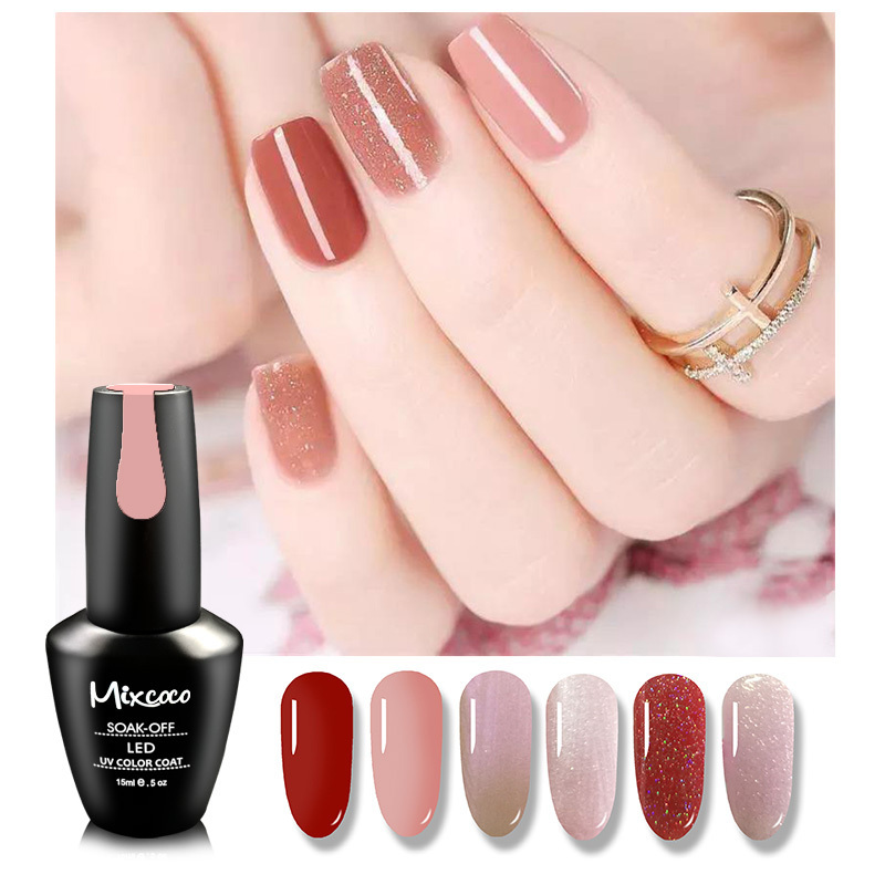 Hot Selling Mixcoco Manicure Esmalte Gel 192Color Soak Off Uv Led Manicure Esmalte Gel For Salon