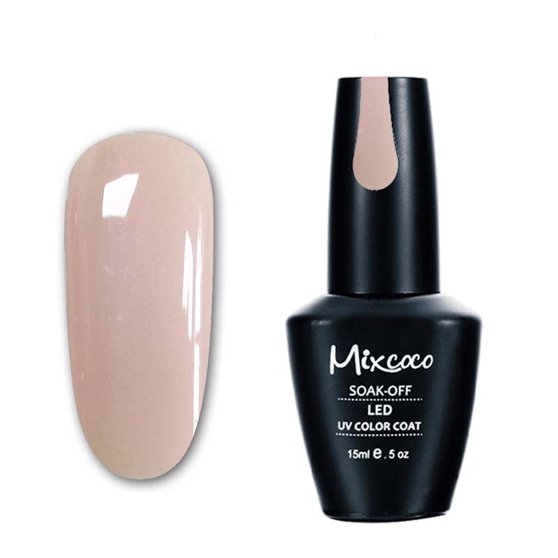 Mixcoco Customized OEM Brand Colorful Gel Polish 15Ml Volume Esmalte Gel Nail Polish Nails Polish Colour UV Gel