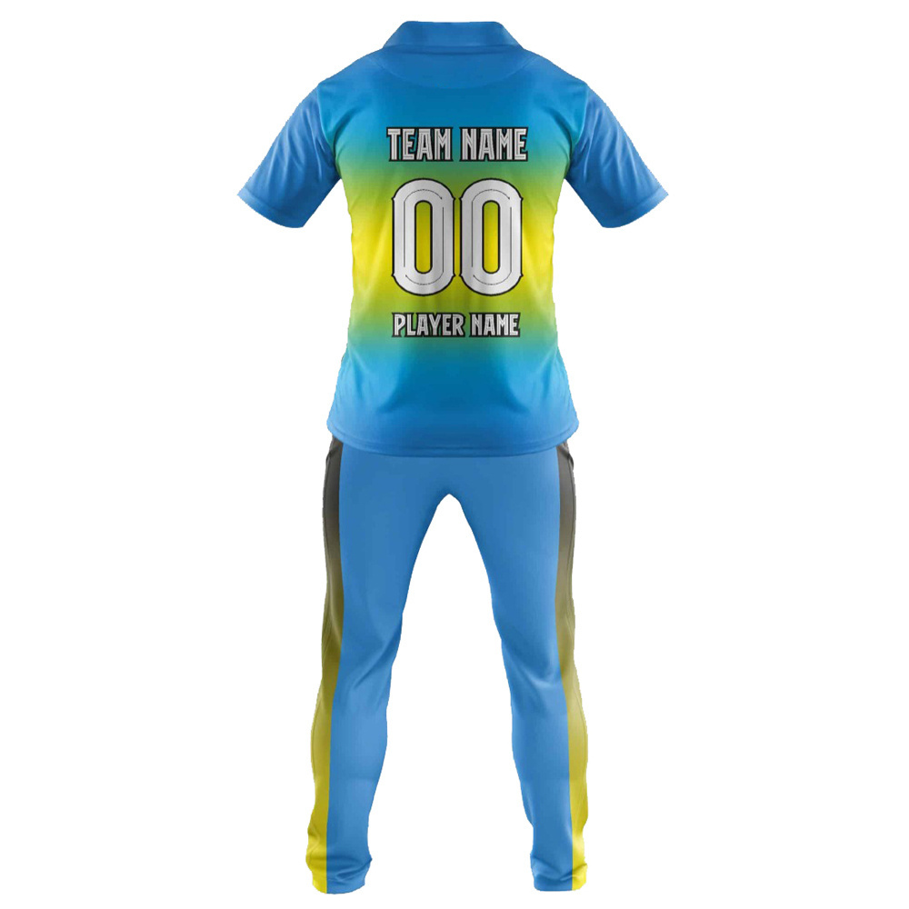 Good Quality Online Sport t shirt T-Shirts Team Uniforms Custom pattern logo full hand cricket jersey design