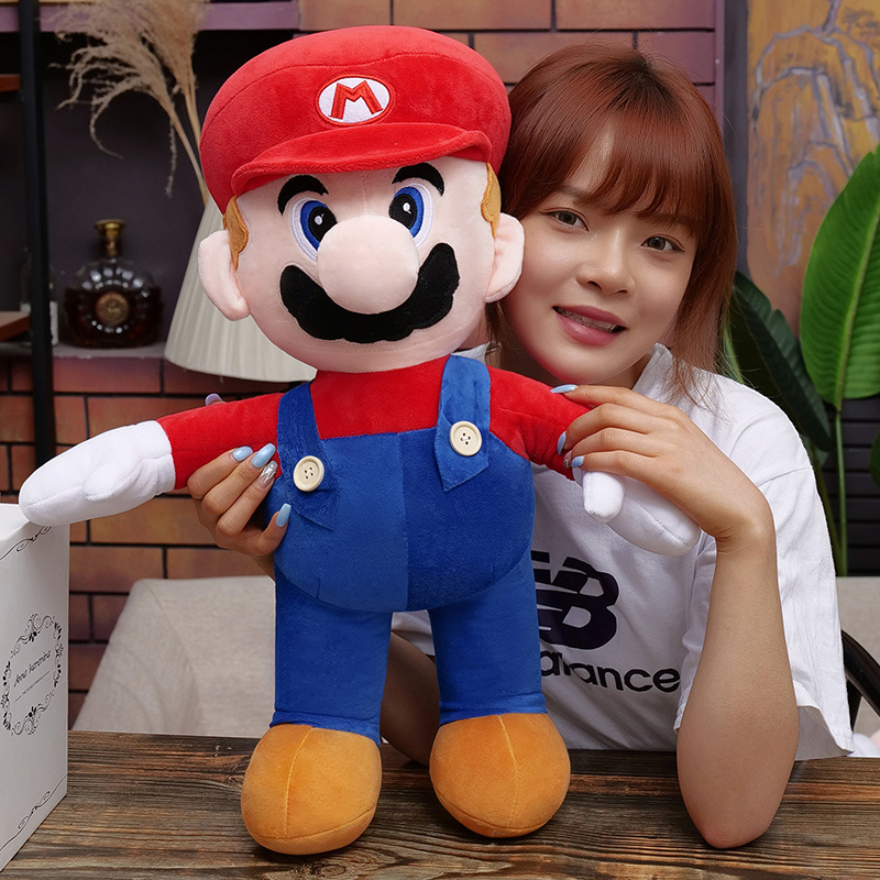 Super Mario plush toys Cute Mario plush toys Mario cartoon dolls  children gift Factory wholesale