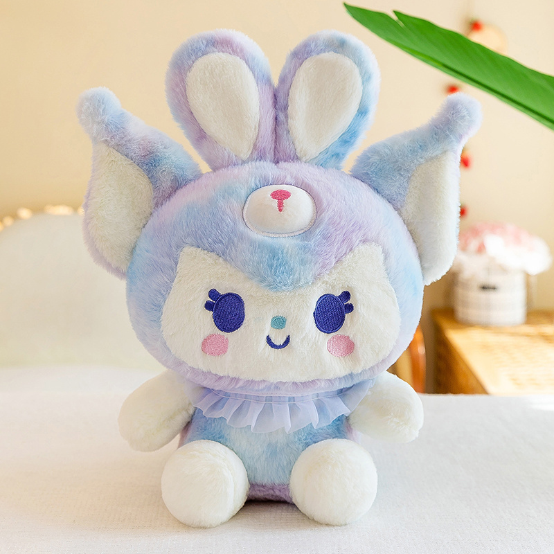 The Sanrio plush  Colorful rabbit series children's birthday gifts sanrio wholesale