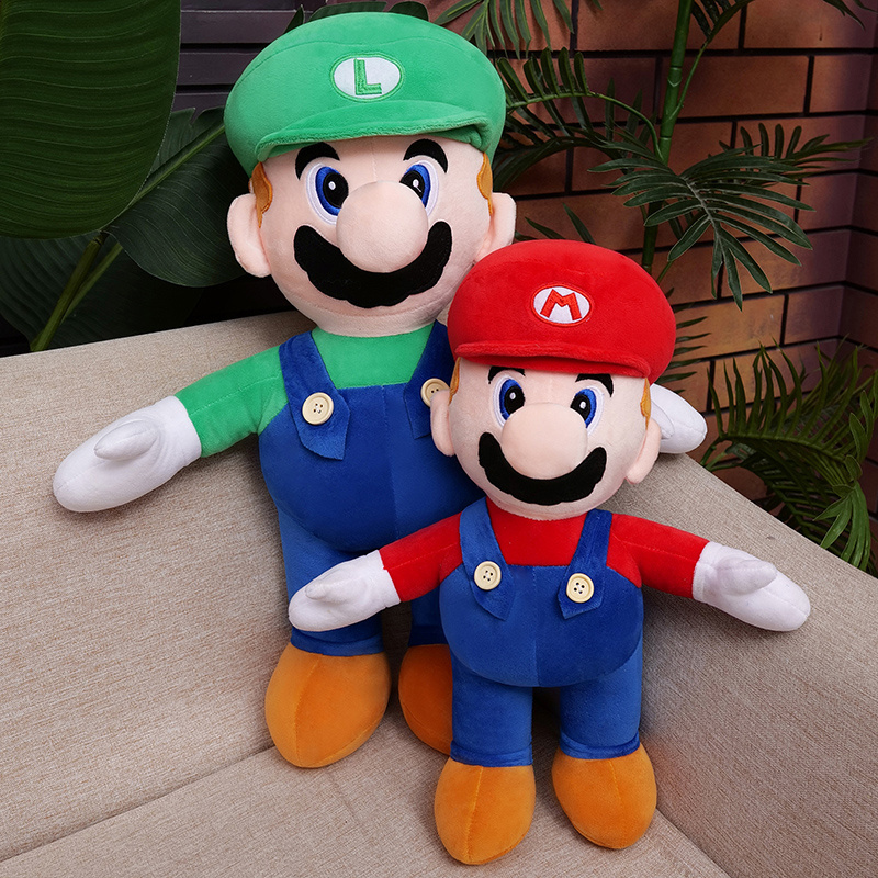 Super Mario plush toys Cute Mario plush toys Mario cartoon dolls  children gift Factory wholesale