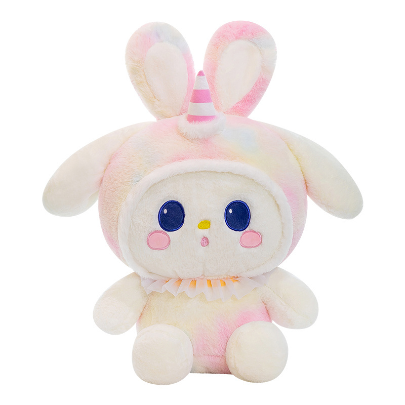 The Sanrio plush  Colorful rabbit series children's birthday gifts sanrio wholesale