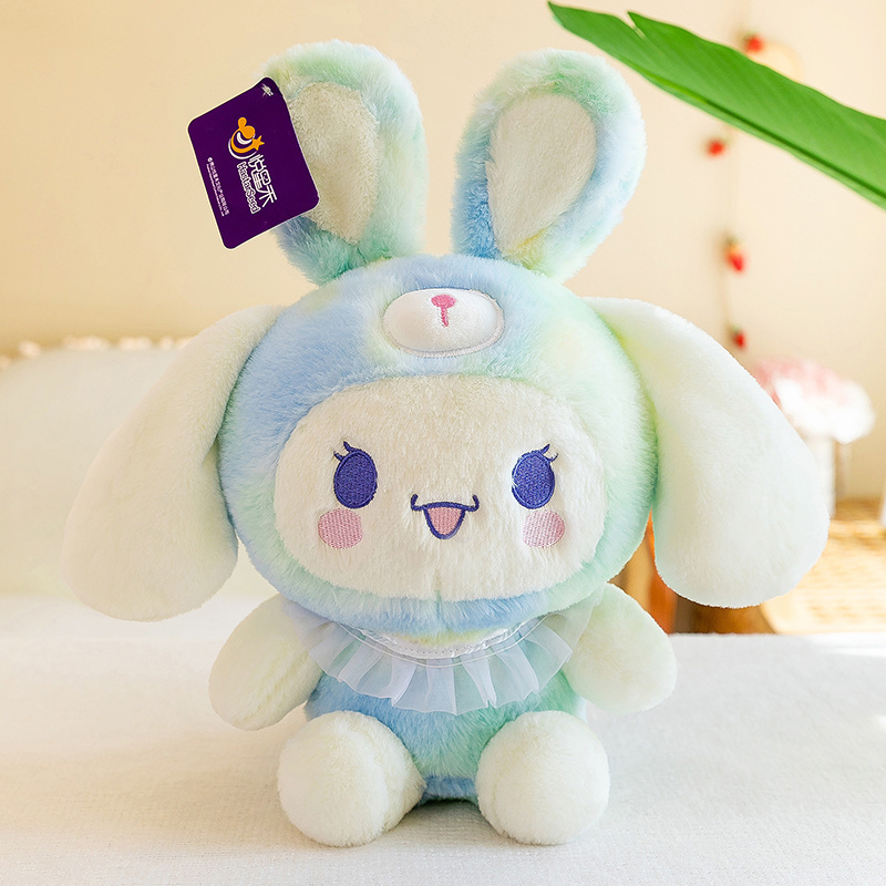 The Sanrio plush  Colorful rabbit series children's birthday gifts sanrio wholesale