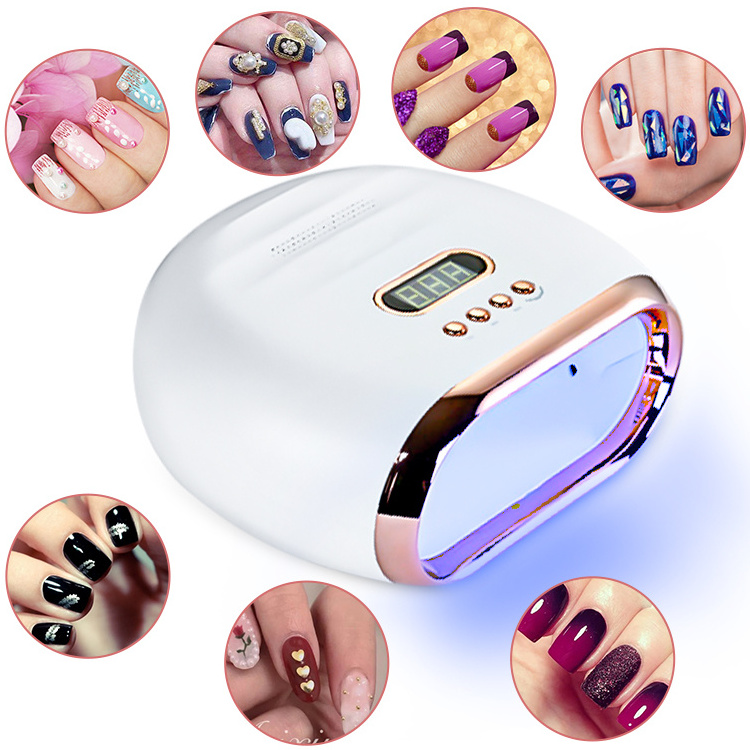 Easy Fast Curing Nail Lamp 72W Dryer Uv Led Nail Tool Gel Polish Light Sun uv Gel nail Lamp Salon Device