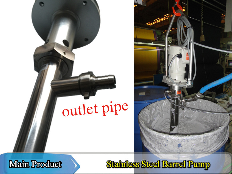 portable barrel pump 38L/min for epoxy resin at 50000cps Progressive Screw drum Pump barrel unloading pump