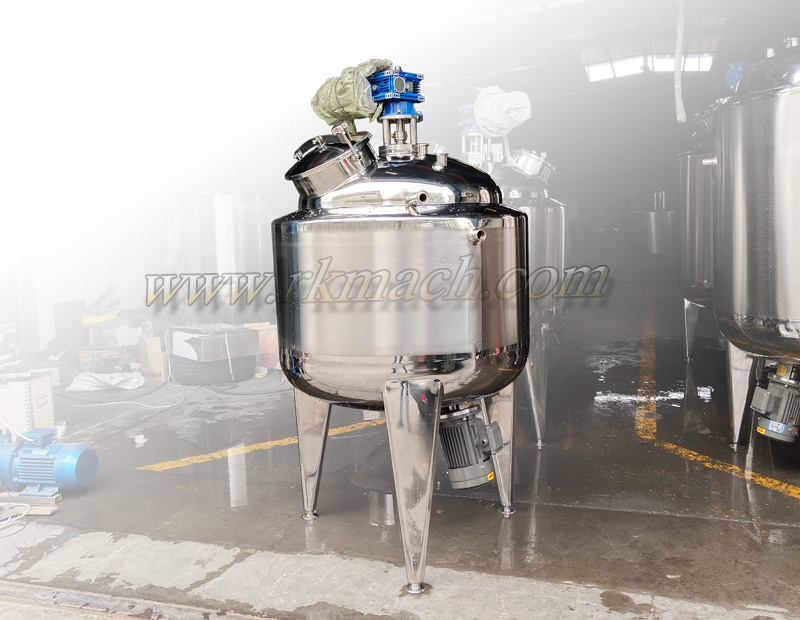 5000Liter stainless steel mixing tanks for Nitrile gloves NBR latex cream