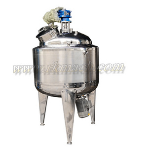 5000Liter stainless steel mixing tanks for Nitrile gloves NBR latex cream