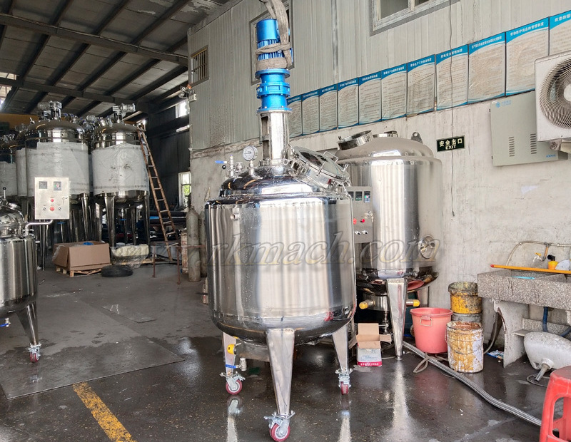 5000Liter stainless steel mixing tanks for Nitrile gloves NBR latex cream