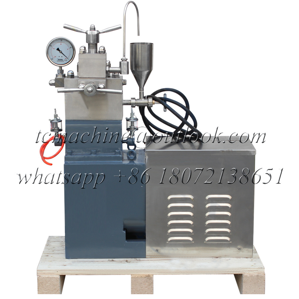 60L/H 40Mpa high pressure homogenizer milk juice homogenizer