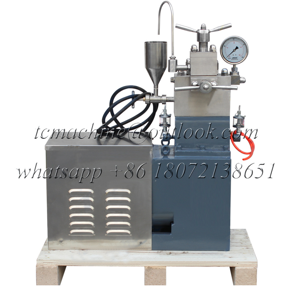 60L/H 40Mpa high pressure homogenizer milk juice homogenizer