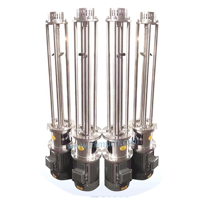 Spices Batch stainless steel 304 316L high shear dispersing emulsifier homogenizer mixer