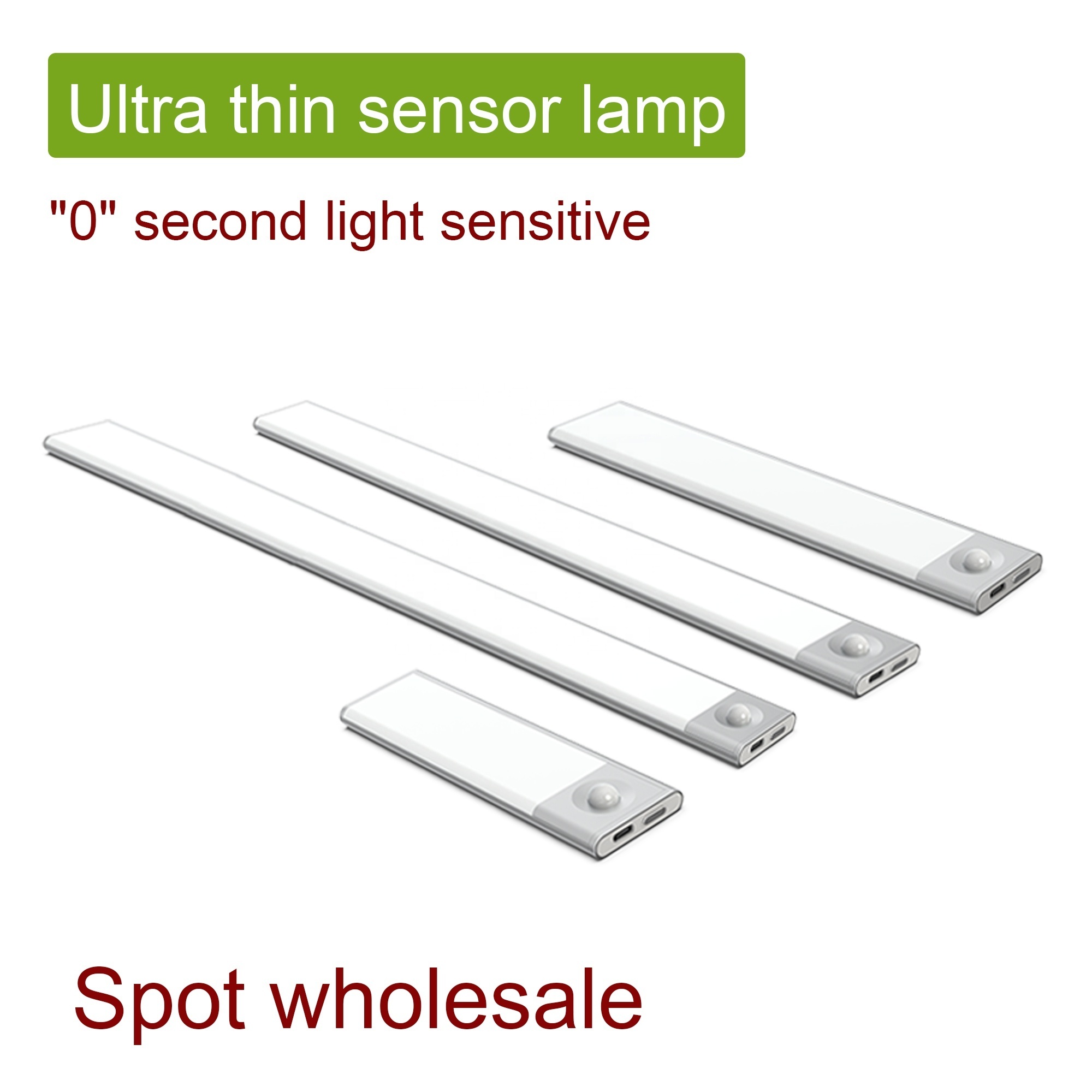 Hot Sale Modern USB Closet Light PIR Motion Under Cabinet Light Dimming Bedroom Led Light Sensor