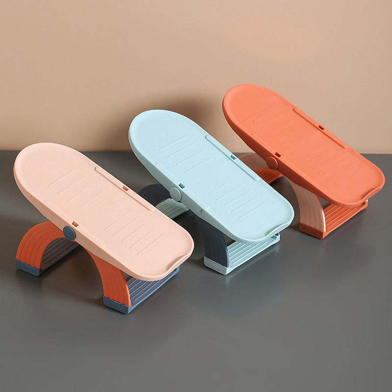 Home accessories Household Save Space Hanging Shoe Organizer Adhesive Foldable Wall Door Shoe Hanger