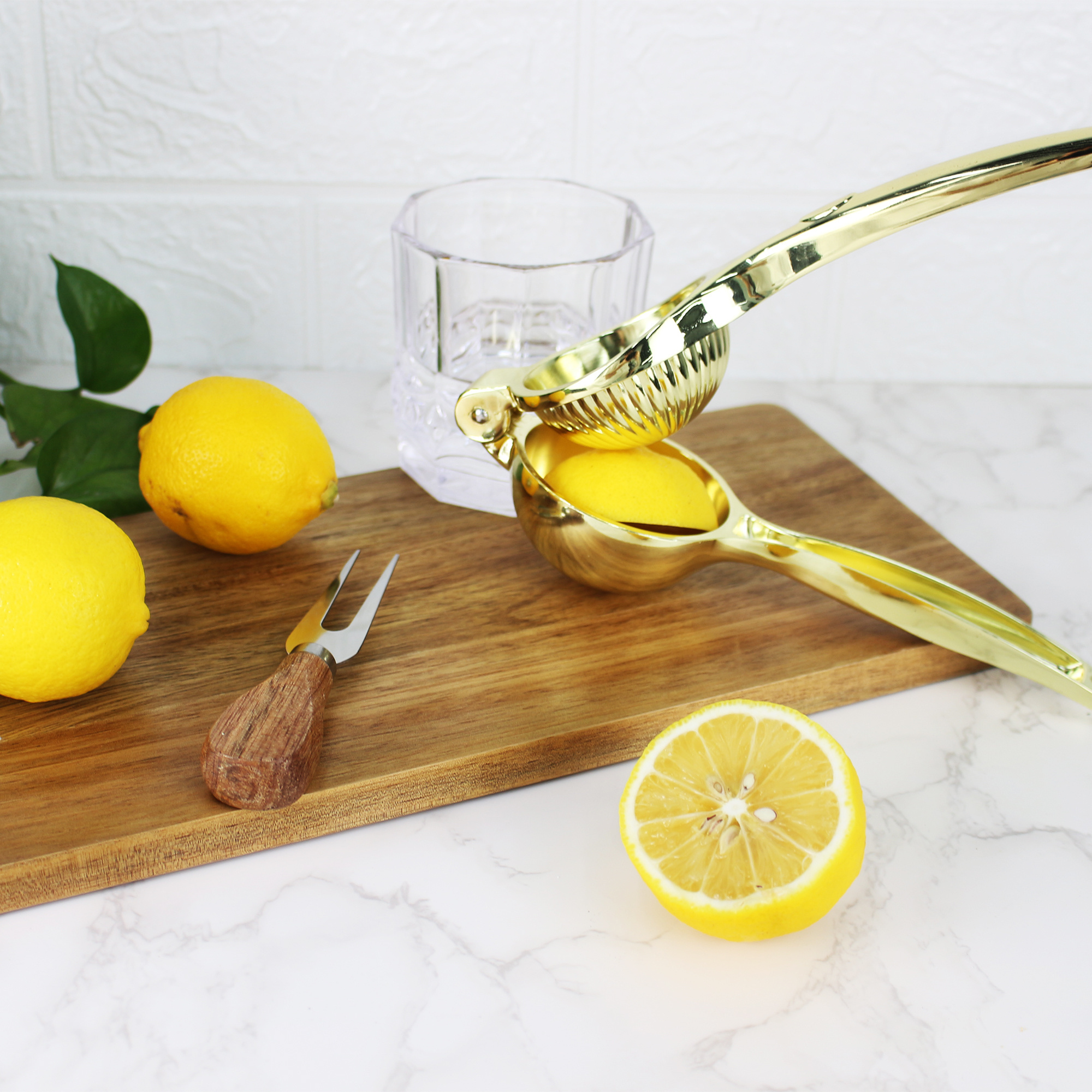 High Quality Kitchen Lemon Press Heavy Duty Citrus Juicer Manual Handheld Lemon Squeezer