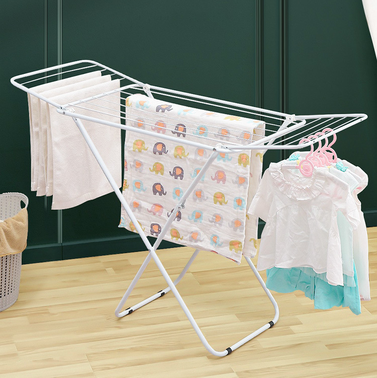 Hot Sale Saves Space Portable Dryer Collapsible Laundry Clothes Stand Foldable Folding Drying Rack