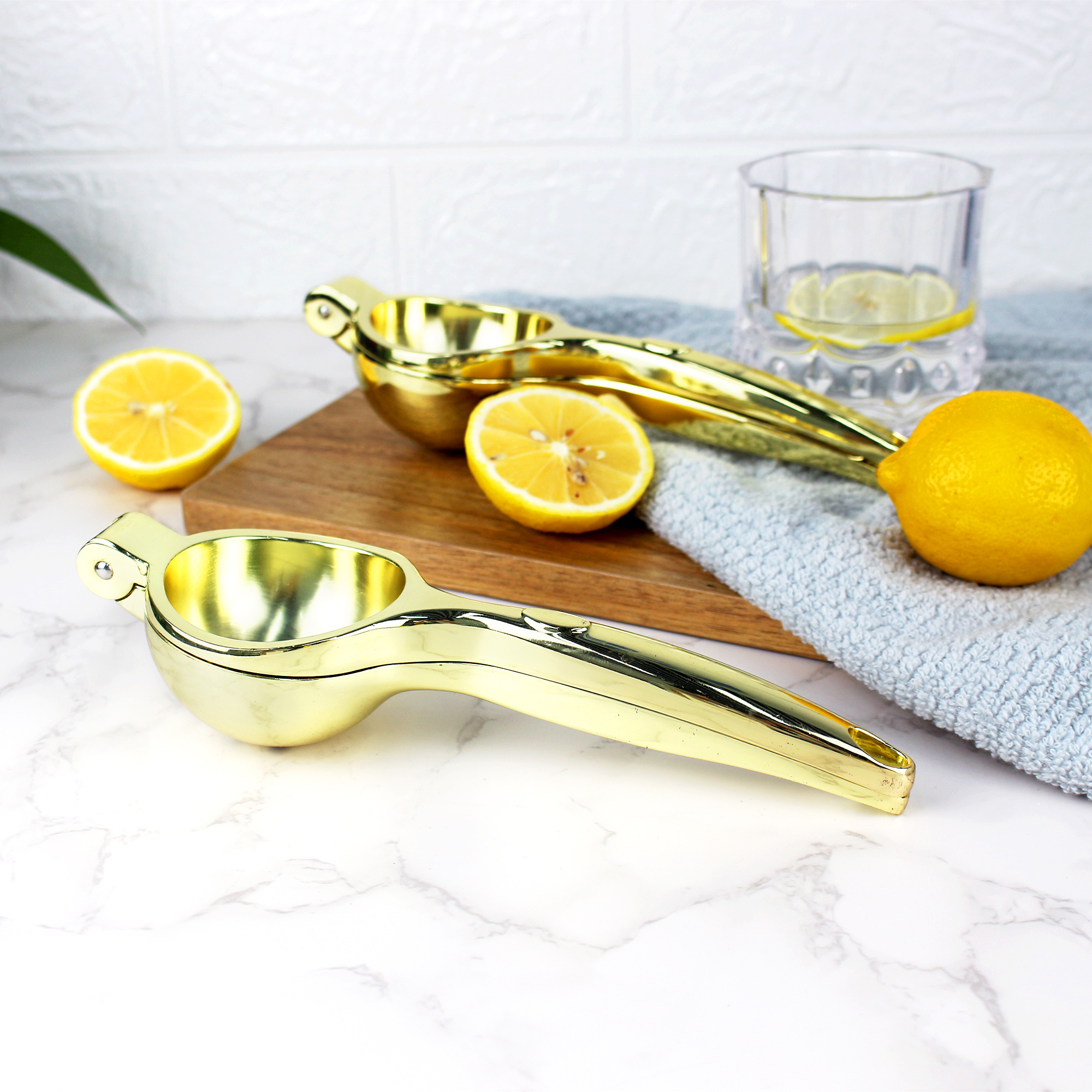 High Quality Kitchen Lemon Press Heavy Duty Citrus Juicer Manual Handheld Lemon Squeezer