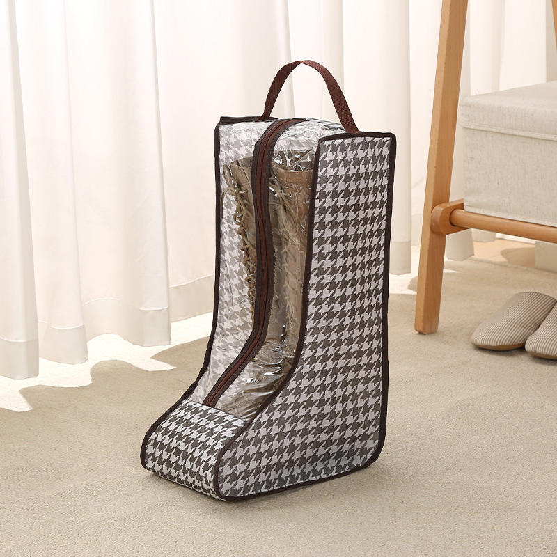 Travel Shoe Bag Fabric Short Boots And Tall Boots Organizer Boot Protector Bag Dust Bag For Shoes