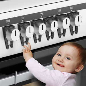 Gas stove knob cover child safety baby protection lock is suitable for gas cooker baby safety lockers