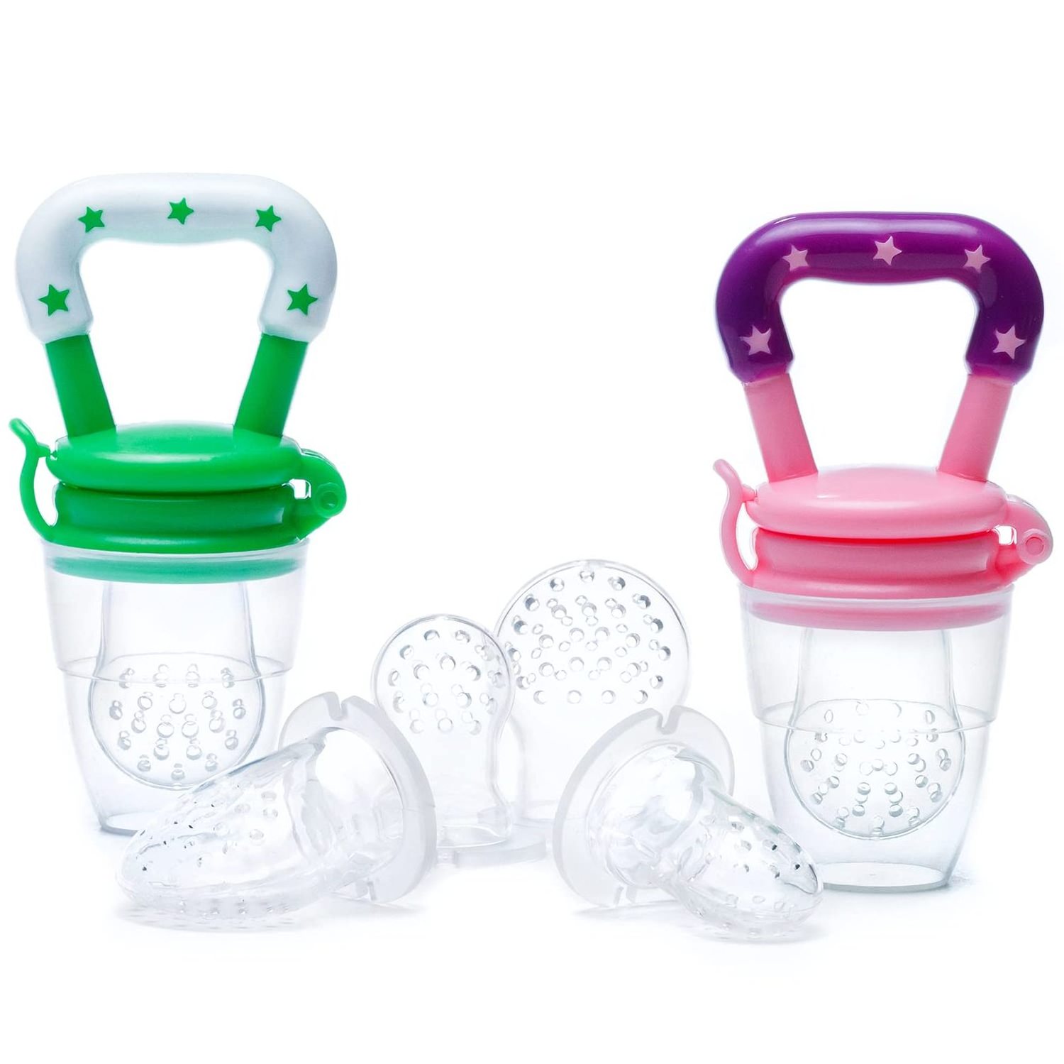 2024 BPA Free Baby Pacifier Feeder Personalized Baby Teething Silicone Pacifiers Fruit Feeder Baby Fruit Pacifier