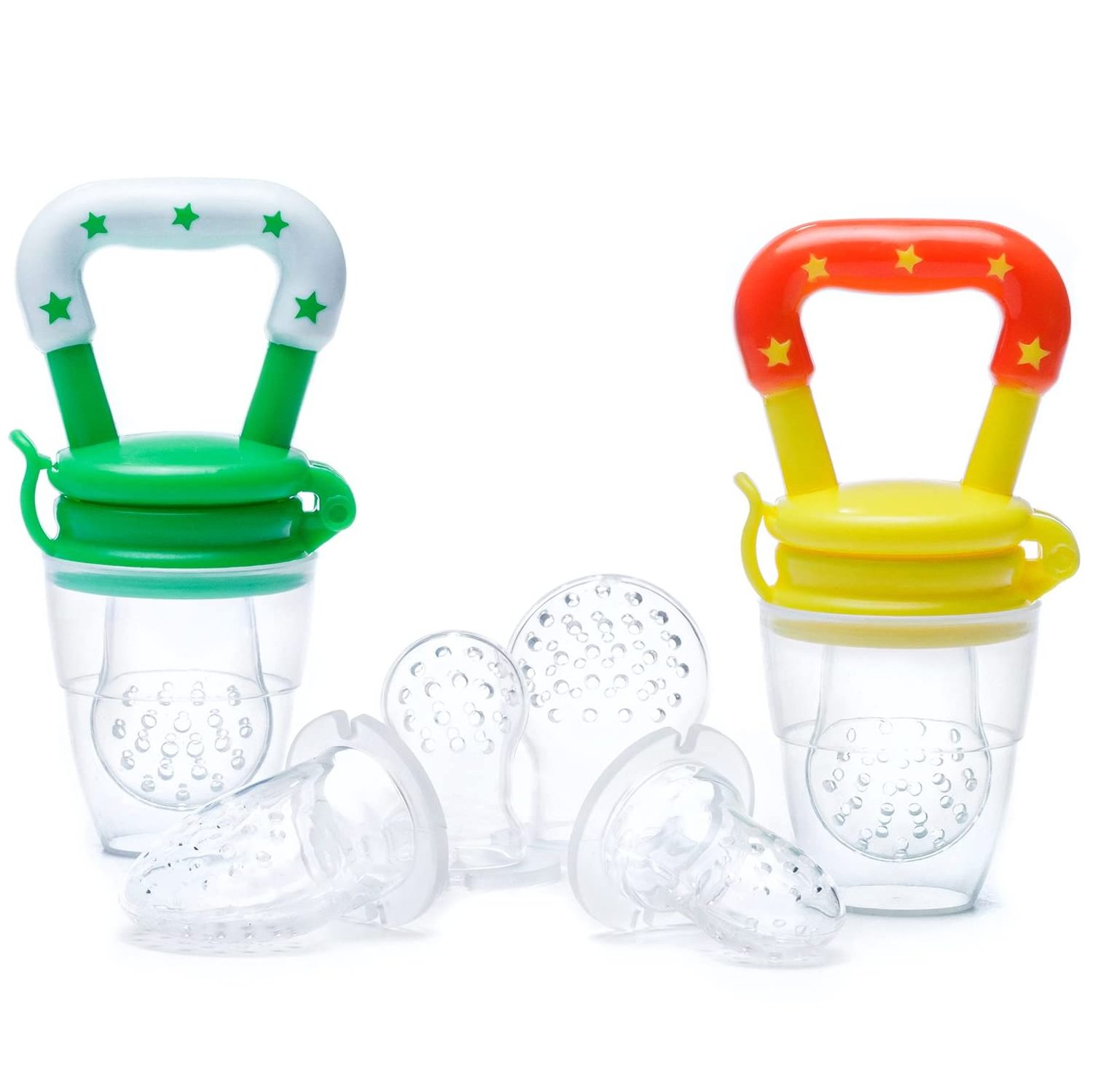 2024 BPA Free Baby Pacifier Feeder Personalized Baby Teething Silicone Pacifiers Fruit Feeder Baby Fruit Pacifier