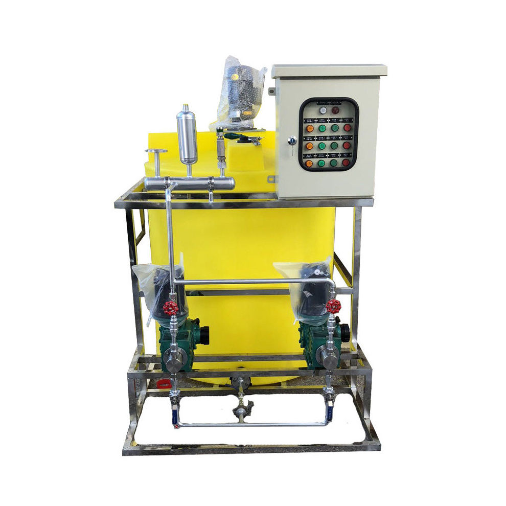 adjustable automatic dosing device Mixing Unit Chemical Integrated Dosing System Equipment liquid polymer preparation systems