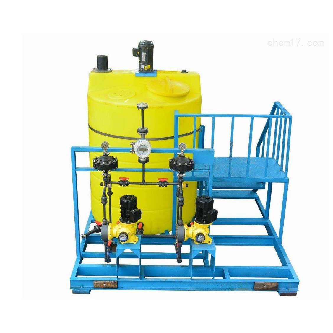 adjustable automatic dosing device Mixing Unit Chemical Integrated Dosing System Equipment liquid polymer preparation systems