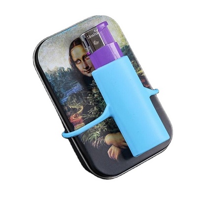 Portable Cigarette Cover Non Slip Lighter Casing Protector Smoking Accessories / Silicone Lighter Case