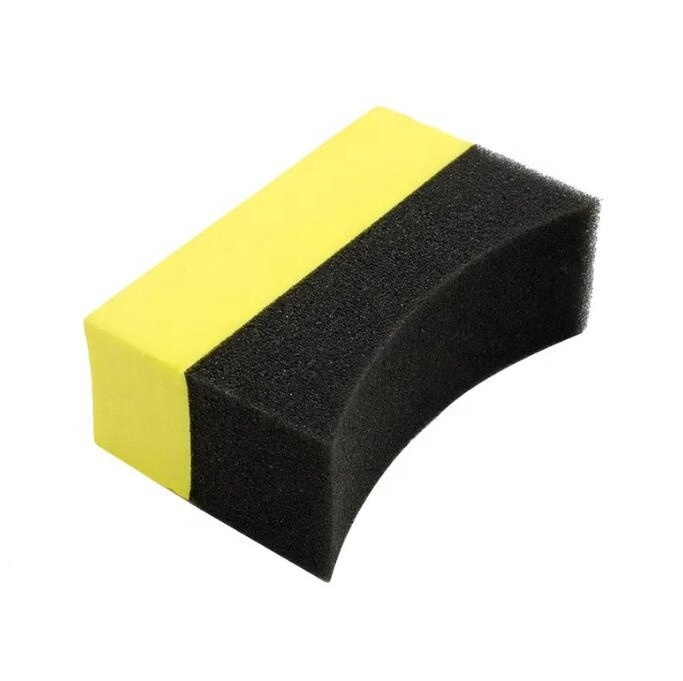 Anti-dead corner EVA car cleaning sponge / household car cleaning tire brush / multi-functional cleaning car washing tool