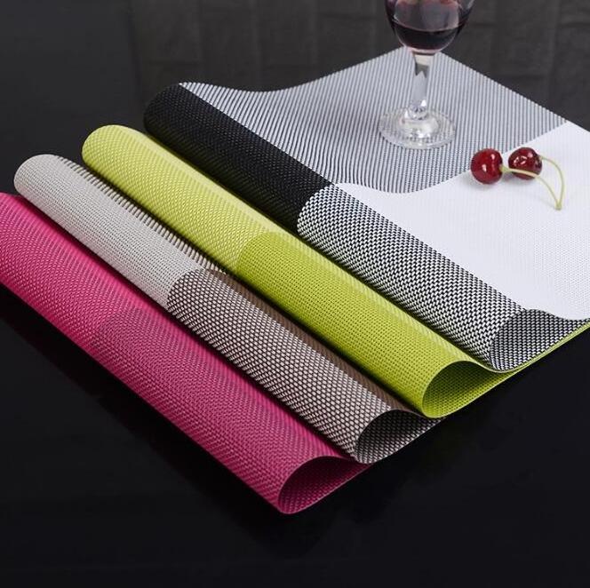 Hot selling plastic table mat / dining table mat / dining table floor mats