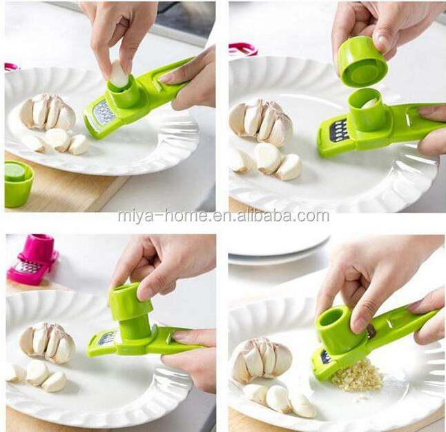 Multi Functional Ginger Garlic Grinding Grater Slicer / Mini Ginger Garlic Cutter Kitchen Utensils / Kitchen Accessories