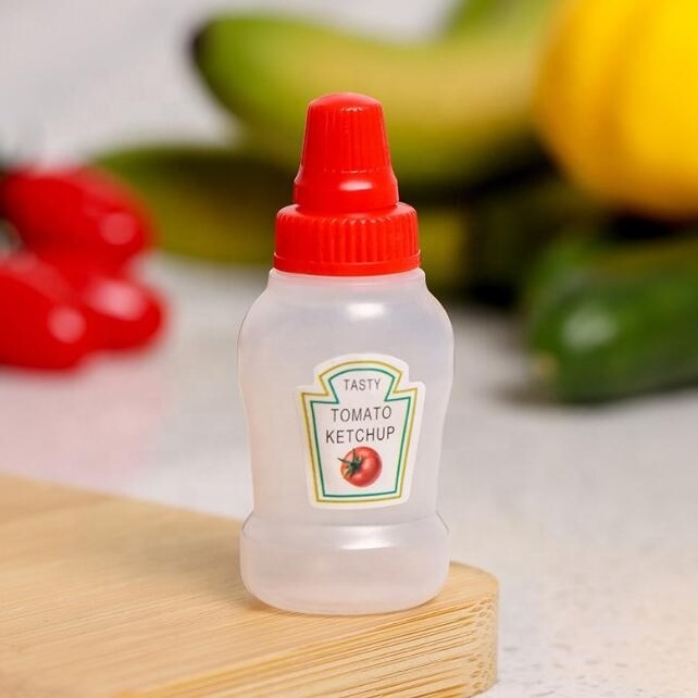 squeezable sauce dressing containers ketchup bottle portable reusable soft squeeze mini silicone salad dressing bottles