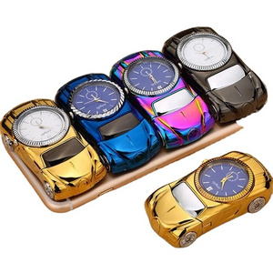 High quality Car men gift USB Electric Lighter rechargeable watch lighter / Rechargeable USB Lighter Electronic Watches