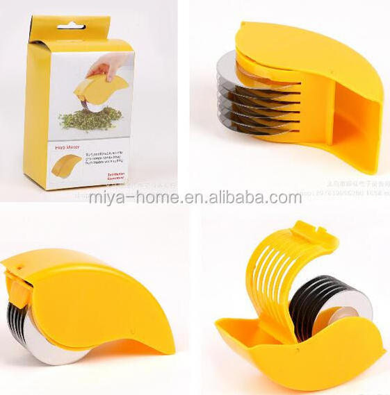 Good design Roller vegetable slicer / roller cutter / rolling herb mincer