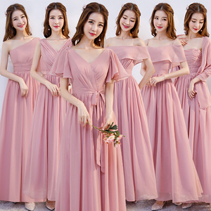 Multiple Bodice Chiffon Bridesmaid Dresses Girl Dresses in Wedding Party Bridesmaid Robes