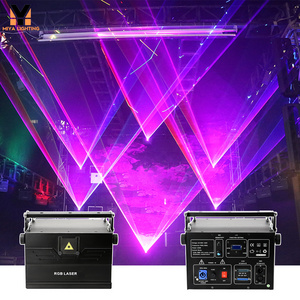 Manufacturer 1W 3W 5W 8W 10W RGB Full Color Animation 3D ILDA Laser Light for Dj Disco Night Club