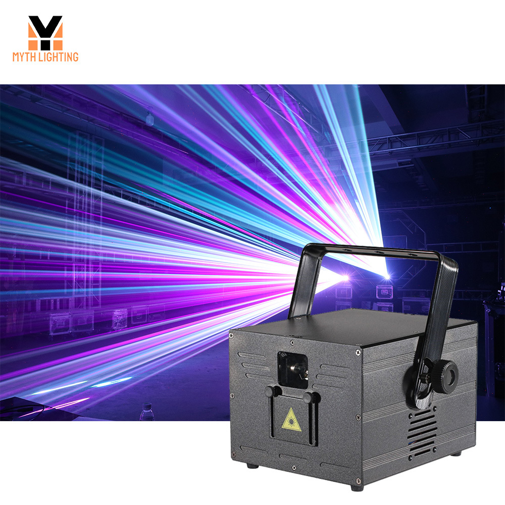 Party Club Stage Laser Light Projector RGB 1W 2W 3W 4W 5W ILDA Animation Laser Light